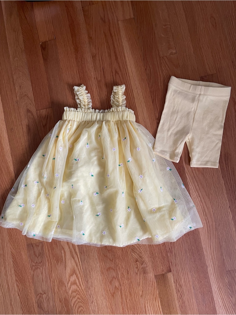 Baby Gap Yellow Floral Dress